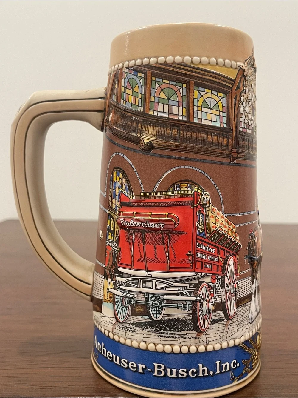 Vintage 1987 Anheuser-Busch “Clydesdale Stables” Series B